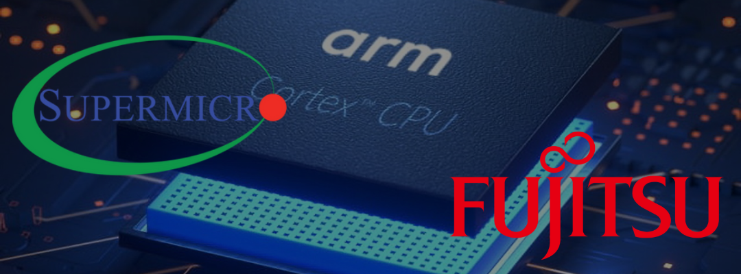 Supermicro і Fujitsu разом розроблять сервери на процесорах ARM до 2027