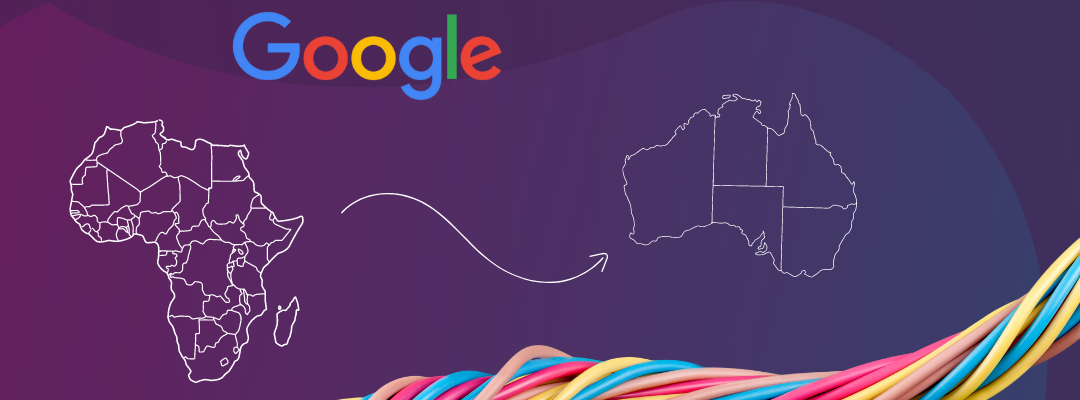 Google будує новий інтернет-кабель, який з'єднає Африку з Австралією